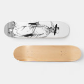 Plague Doctor - Ontwerp skateboard (Horizontaal)