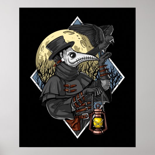 Plague Doctor Poster (Voorkant)