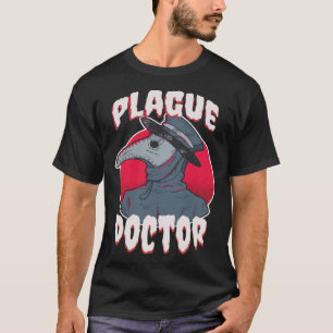 Plague Doctor Quarantine Halloween Costume Mannen T-shirt