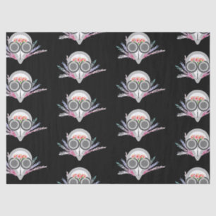 Plague Doctor Spooky Whimsical Halloween Tissuepapier