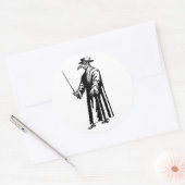 Plague Doctor Sticker (Envelop)