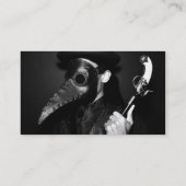 Plague Doctor Visitekaartje (Achterkant)