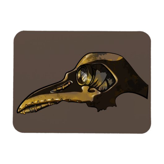Plague Mask Magneet (Horizontaal)