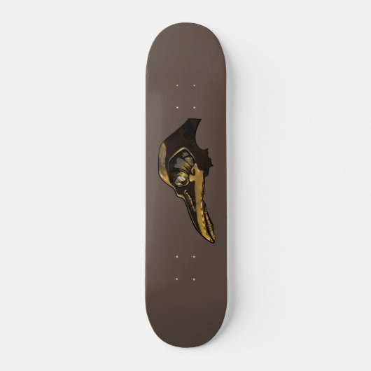 Plague Mask Skateboard (Voorkant)