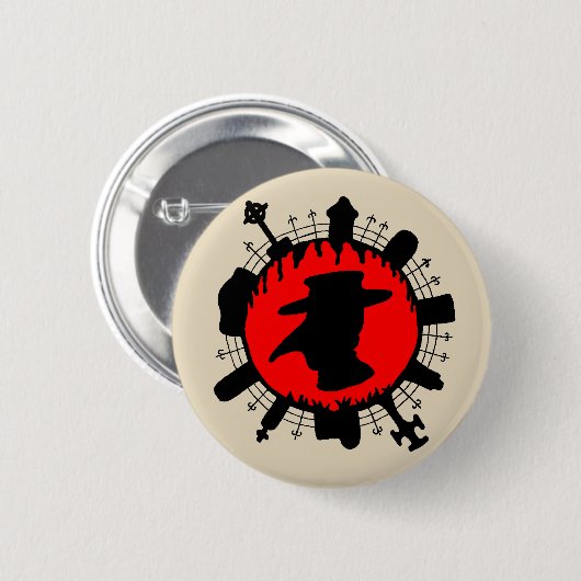 Plague Pendant Button (Voorkant /achterkant)