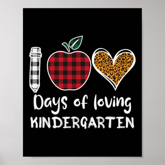 Plaid 100 dagen van liefdevolle kleuterschool lera poster (Voorkant)