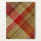 Plaid #1 Carnet de planificateur de grand-papa (Dos)