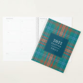 Plaid 2024 Rustic Clan Wilson Tartan (Devant avec enveloppe)