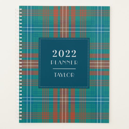 Plaid 2024 Rustic Clan Wilson Tartan (Devant)