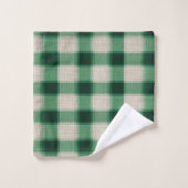 Plaid à la crème verte (Gant de toilette)
