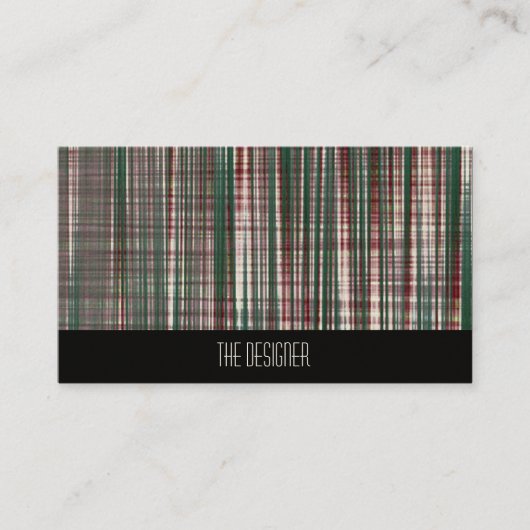 Plaid Abstrait de la forêt de marron carte de visi (Devant)