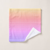 Plaid arc-en-ciel (Gant de toilette)