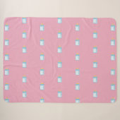 plaid bébé sherpa par dalDesignNZ (Devant (Horizontal))