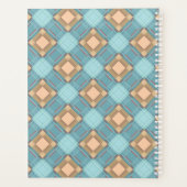 Plaid beige bleu (Dos)