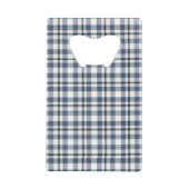 Plaid blanc bleu 1 (Devant)