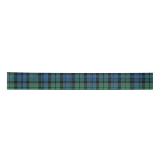 Plaid Blauw Groen Rustiek Campbell Tartan Lint (Voorkant)