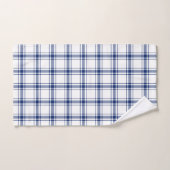 Plaid Bleu et Blanc Marin (Serviette à main)