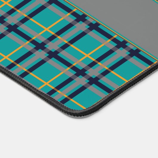 Plaid bleu et orange (Coin)