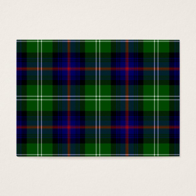 plaid bleu vert de tartan du sud (Devant)