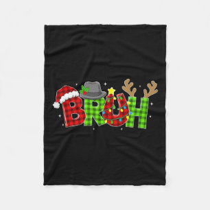 Plaid Bruh Grappig Gezegde Bro Tiener Boys Kinder Fleece Deken
