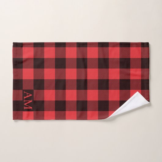Plaid Buffalo (Serviette à main)
