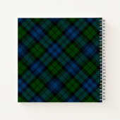 Plaid Campbell Military Tartan Mariage livre d'or (Dos)