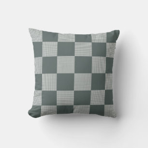 Plaid Check patroon balsem groen Kussen