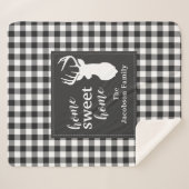 Plaid Christmas Holiday Home Sweet (Devant (Horizontal))