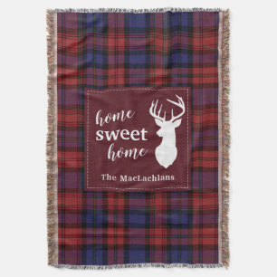 Plaid Christmas MacLachlan Gepersonaliseerde Tarta Deken