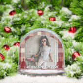 Plaid Christmas Two Photos (Noël)