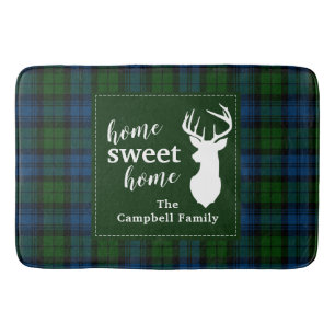 Plaid Clan Campbell Military Tartan Badmat