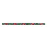 Plaid Clan MacCulloch Rustieke Groene Rode Tartan Lint (Voorkant)