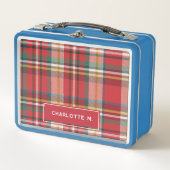 Plaid Classic Gepersonaliseerde Kinder naam Rustic (Voorkant)