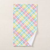 Plaid couleur pastel (Serviette à main)