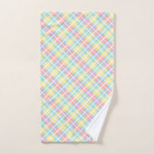 Plaid couleur pastel (Serviette à main)