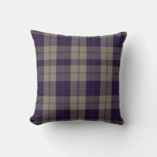 Plaid Coussin Cunningham Danseuses Bleues Tartan
