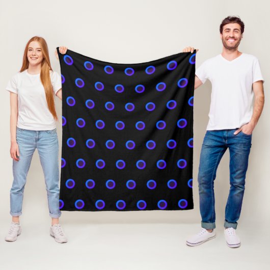 plaid couverture en laine polaire (En situation)
