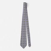 Plaid Cravate et lavande pour hommes (Devant)