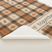 Plaid de citrouille d'automne (3/4)