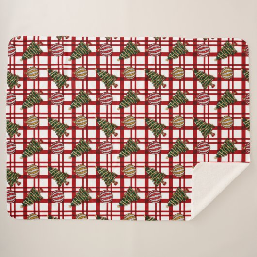 Plaid de Noël  (Devant (Horizontal))