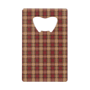 Plaid de pixel en rouge et or