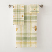 Plaid de prairie de ruche paisible (En situation)