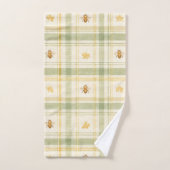 Plaid de prairie de ruche paisible (Serviette à main)