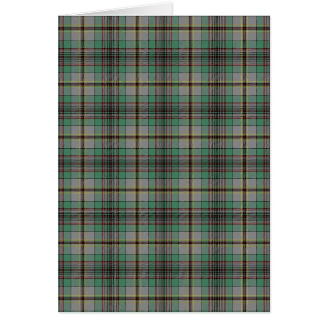 Plaid de tartan de famille de Craig (Devant)