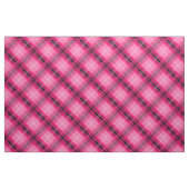 Plaid écossais rose, tissu diagonal (Fat Quarter)