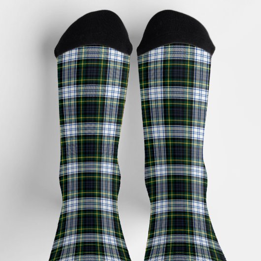 Plaid Elegant Clan Gordon Tartan Rustic Sokken (Top)