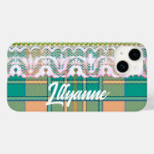 Plaid en kant iphone 5/5S portemonnee Case-Mate iPhone Case (Achterkant (horizontaal))