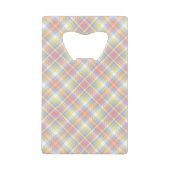 Plaid en pastel de rayure (Devant)