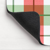 Plaid et tapis de souris rouges et verts de coeur (Coin)