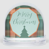 Plaid Family Christmas Photo Template (Arrière)